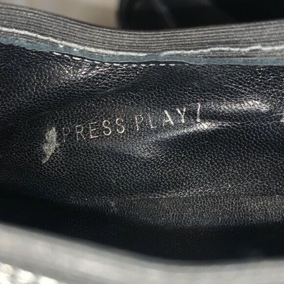 Kenneth Cole Black‎ Sneakers with Back Strap Size 7 - Picture 10 of 12